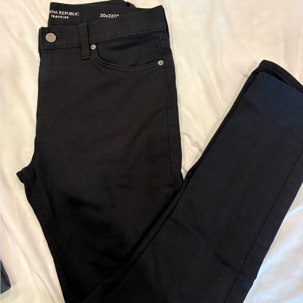 Banana Republic Black Men's Chinos